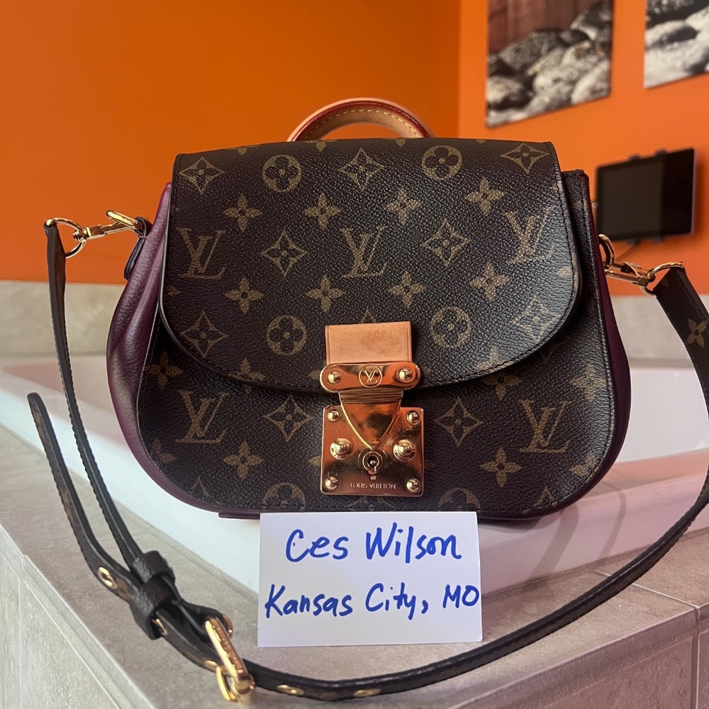 Louis Vuitton Eden Bordeaux Monogram Shoulder Bag